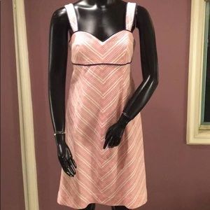 ⚓️ Pink Chevron Lilly Pulitzer Dress-Size 8⚓️
